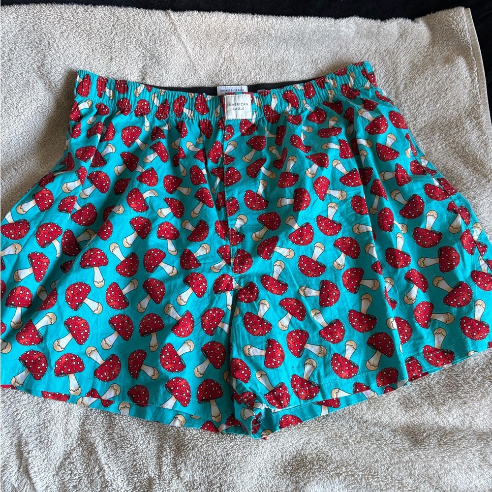 Mushroom Print Boxers